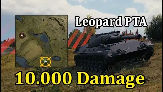 10.000 dmg + 10 kill with Tier 9 Leopard on Malinovka 💯💯💯