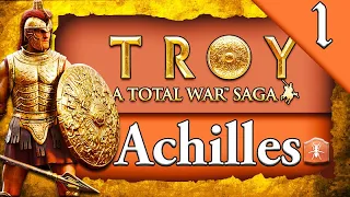 FURY OF ACHILLES! TROY Total War Saga: Achilles Campaign Gameplay #1