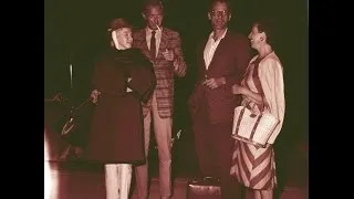 EXTREMELY RARE Marilyn Monroe & Arthur Miller - Meets Frank Taylor At Reno Airport 1960