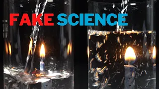 Kerze brennt unter Wasser – nicht glauben ausprobieren!
