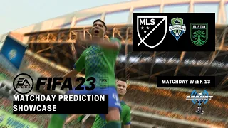 MLS Prediction Showcase | Seattle Sounders FC vs. Austin FC (FIFA '23 Sim)