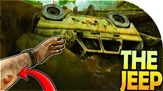 THE JEEP - INSANITY + PARASITIC WORMS 😲 ( Green Hell Gameplay Part 6 )