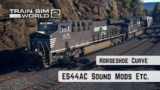 TSW2: ES44ac SOUND Fixes/Mods & More | Horseshoe Curve