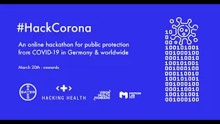 #HackCorona Project Pitches 22/03/2020