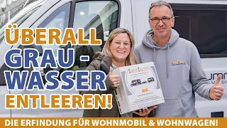 Wohin mit dem Grauwasser aus WoMo und Wohnwagen?