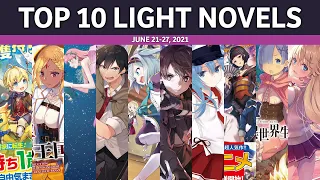 Top10 Light Novels in Japan June 21-27 2021