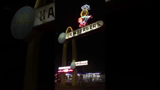 Oldest McDonald's in operation - Downey, California. (circa 1953)