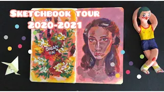 Обзор скетчбука!  Sketchbook tour