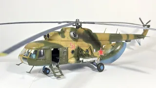 Ми-8Т Звезда 1/72 Сборка и обзор. MI-8T Zvezda 1/72