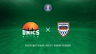 Послематчевая пресс-конференция УНИКС (Казань) vs Парма (Пермь) [13.01.2024]