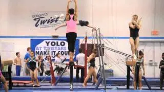 Jordyn Wieber practicing