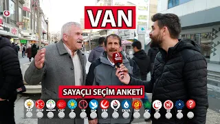 VAN SAYAÇLI SEÇİM ANKETİ 2024: Van'da Tarihi Fark