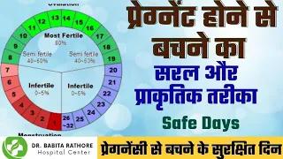 किन दिनों मे प्रेग्नेंसी नहीं होती है?Pregnant Nahi Hone ka Simple Aur Natural Tarika l