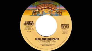 1978 HITS ARCHIVE: MacArthur Park - Donna Summer (a #1 record--stereo 45 single version)