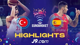Turkey 🇹🇷 - Spain 🇪🇸 | Game Highlights - FIBA #EuroBasket 2022