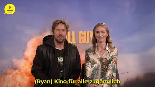 THE FALL GUY - Grußbotschaft von Emily Blunt & Ryan Gosling