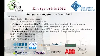 Energy Crisis 2022: An opportunity for a net-zero 2050