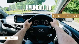 2022 Hyundai i10 Premium POV Test Drive [1.0L 998cc 83bhp] London England