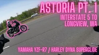 Astoria Part 1! Interstate 5 North to Longview, WA