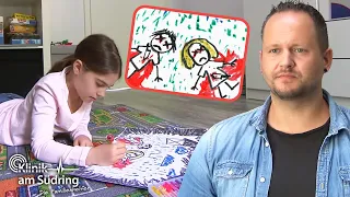 Kleines Mädchen malt verstörende Bilder😳 Was geht in Alicia (7) vor? | Die Familienhelfer