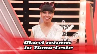 The warm welcome of Marvi at Timor-Leste | The Voice Portugal