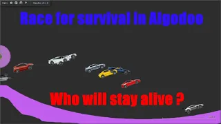 Stickman Cars: Survival Race in Algodoo #5