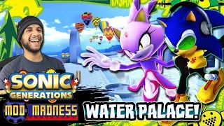 Sonic Generations PC - Water Palace w/Blaze & Jet Set Sonic! (4K 60FPS) Mod Madness!