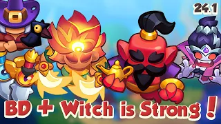 Blade Dancer + Witch + Sword is STRONG! Rush Royale