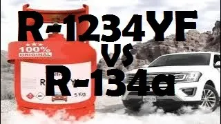 Difference between r134 and 1234yf  AND can you use r134a in r1234yf ac system?