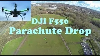 DJI F550 Dropping Parachutes