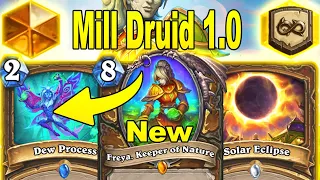 Mill Druid 1.0 Is Finally Back TO Burn Opponent's Decks In 1 Turn At Caverns of Time | Hearthstone