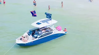 Point Of Interest Drone Shots Of Boats