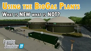 Using the BioGas Plants in Farming Simulator 22