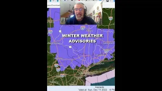 Weather in a Minute Winter Weather Advisories & Snow Forecast