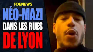 CE NEO MAZI TAPOTE DES RACISÉS DANS LES RUES DE LYON