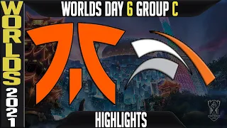 FNC vs HLE Highlights | Worlds 2021 Day 6 Group C | Fnatic vs Hanwha Life Esports