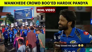 Whole Wankhede Crowd Boo'ed Hardik Pandya during Toss | Chant Mumbai Ka Raja Rohit Sharma | MI vs RR