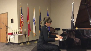 Patrice Hunt performs Chopin's Fantasie Impromptu