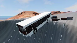 High Speed Traffic Car Crashes Compilation #32 BeamNG Drive Satisfying Car Crashes 2024