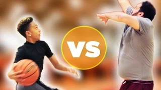 Kid Basketball Pro Vs. Adults