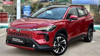 New Toyota Corolla Cross (2024) - 1.8L Luxury Family SUV | Red Mica Metallic Color