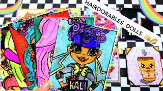 БУМАЖНАЯ КУКЛА🌸Мега НОВИНКА 😱 HAIRDORABLES  DOLLS👧БУМАЖНЫЕ СЮРПРИЗЫ💅 ШОК😱Марин-ка Д