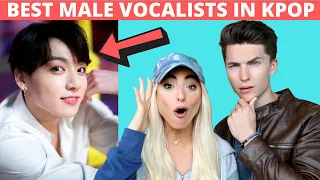 VOCAL COACH Reacts to KPOP's BEST MALE VOCALISTS (SHEESH)