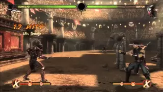 Mortal Kombat 9 - Kung Lao Combo Compilation