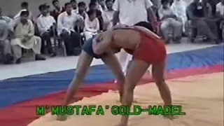 Best Pakistani  pehlwan Mustafa wrestler all Pakistan devisions Gold medal beat gujranuwala wrestler