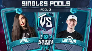 Magi vs Ginger - Singles Pools: Pool 2 - Smash Summit 10 | Falco vs Falco