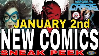 NEW COMIC BOOKS RELEASING JANUARY 2nd 2019. MARVEL COMICS DC COMICS X-MEN COMICS WEEKLY PICKS