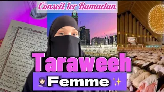 ✨TARAWEEH FEMME A LA MAISON 🏡 & CLOTURE CORAN 📖✨