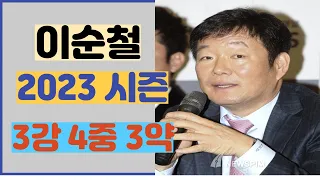 이순철 SBS 해설위원 2023시즌 3강 4중 3약