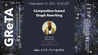 GReTA seminar #8: "Composition-based Graph Rewriting"